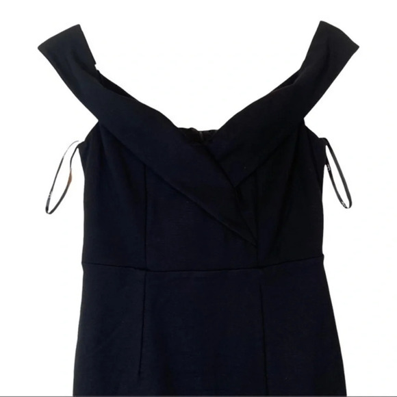 Lulu's Elegant Black Off-Shoulder Dress - Picture 8 of 10